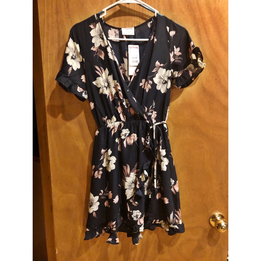Sienna Sky navy floral dress